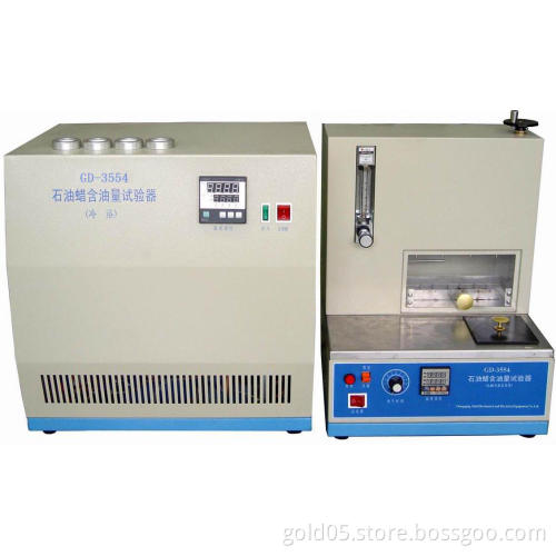 GD-3554 Petroleum Wax Oil Content Tester suitable to determine the oil content in petroleum wax